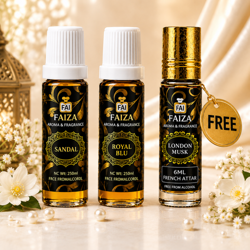 Buy 2 Get 1 Free Premium Fragrance Combo | Luxury Attar & Perfume Collection