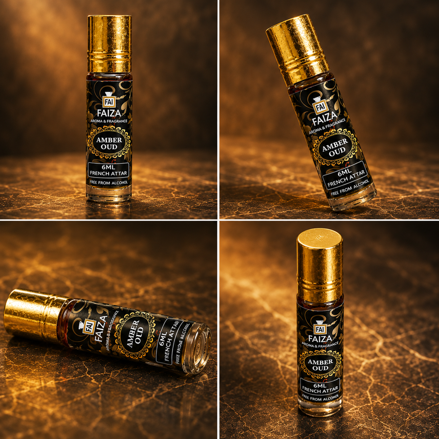 Amber Oud 6 Ml Luxury Attar Perfume For Unisex