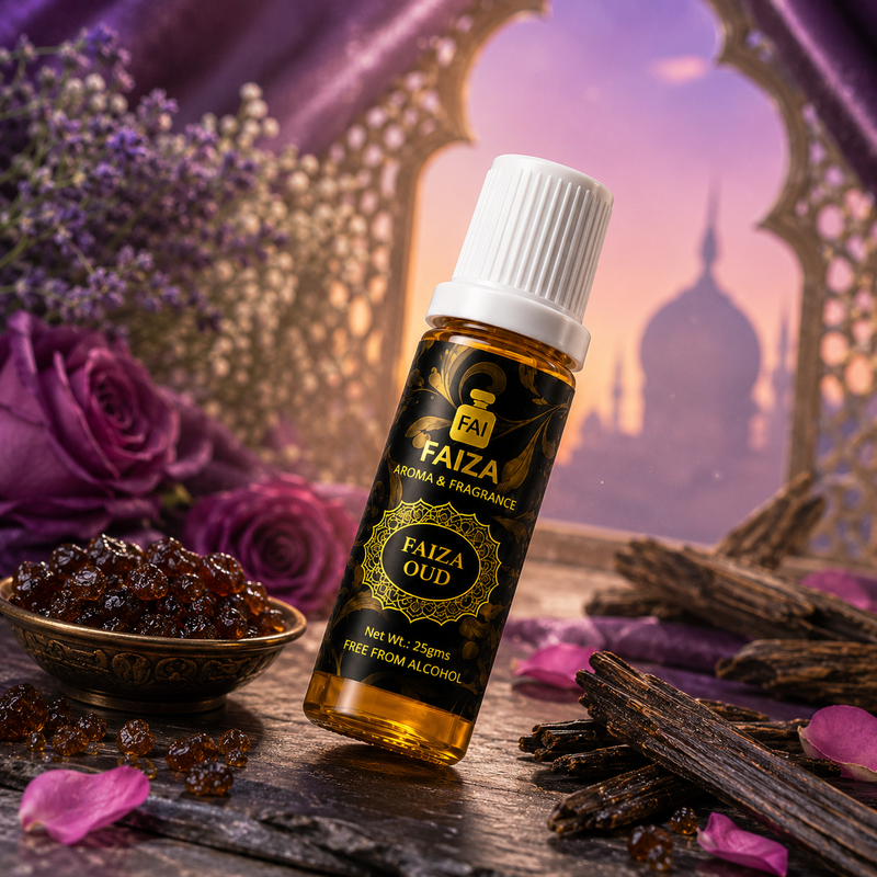 Faiza Oud 25 Ml Luxury Attar Perfume