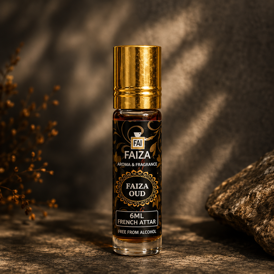 Faiza Oud 6 Ml Luxury Attar Perfume For Unisex