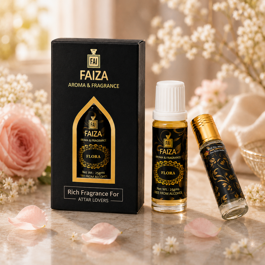 Flora 25 Ml Unisex Luxury Attar Perfume