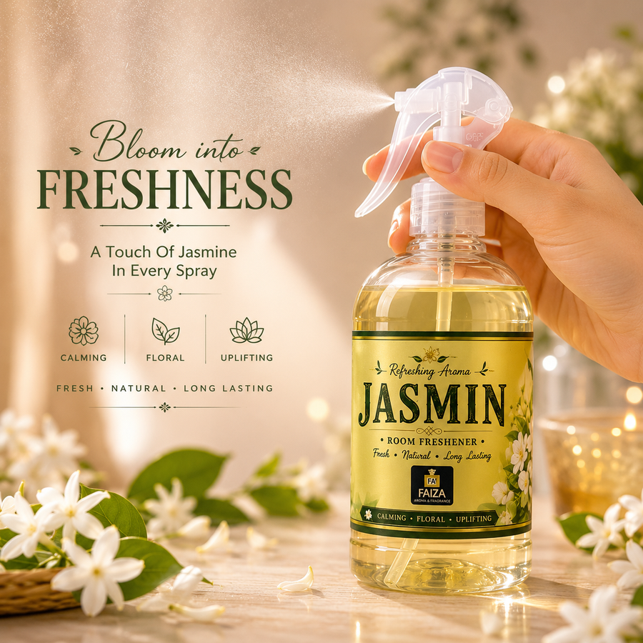 Jasmine Room Freshener Spray 300ml | Long Lasting Floral Air Freshener