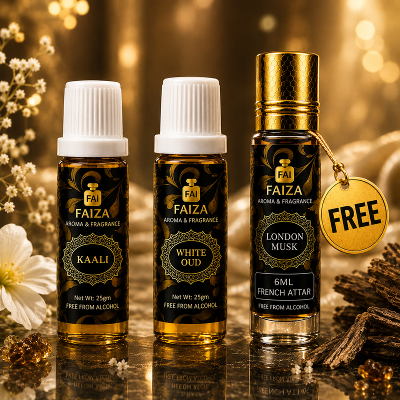 Luxury Attar Combo Pack – Buy 2 Get 1 Free
