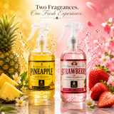 Pineapple & Strawberry Room Freshener Combo Offer | 2 x 300ml | Faiza Aroma