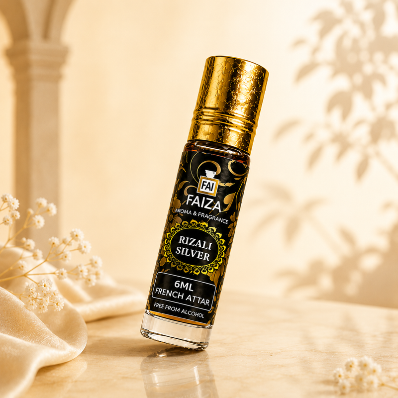 Rizali Silver 6 Ml Luxury Attar Perfume Man