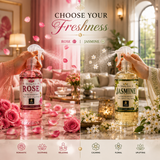 Rose & Jasmine Room Freshener Combo Offer | 300ml + 300ml | Faiza Aroma