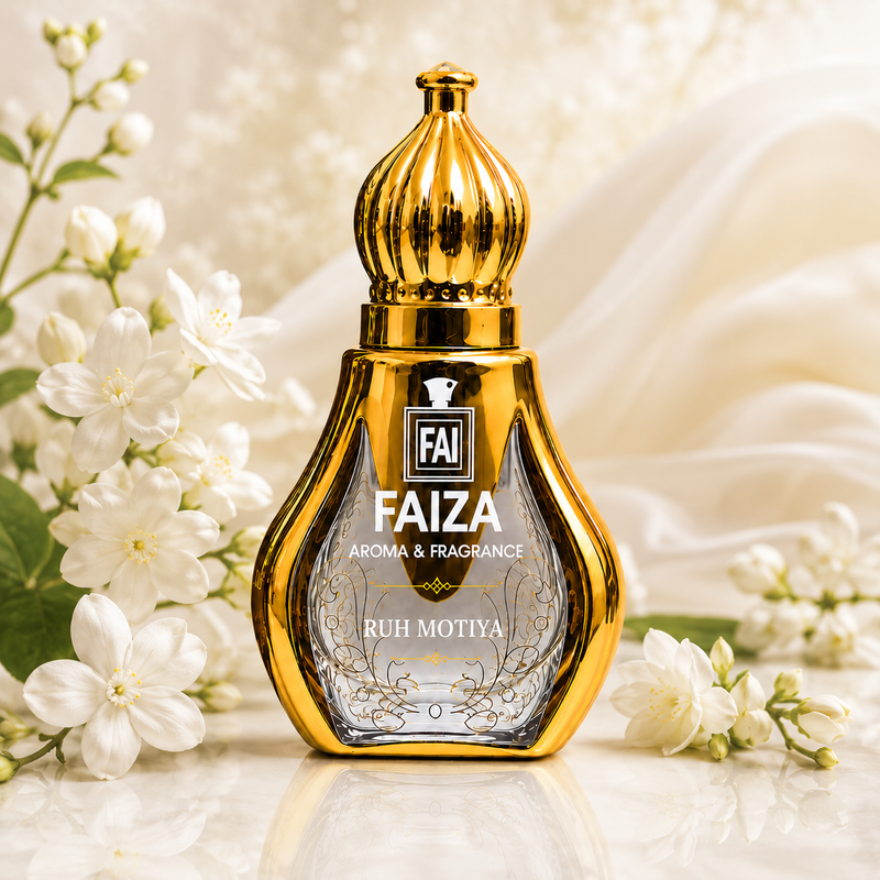 Ruh Motiya Attar 12ML | Premium Non-Alcoholic Long Lasting Floral Attar