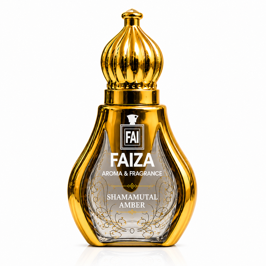 Shamamutal Amber Attar 12ML | Premium Amber Non-Alcoholic Attar