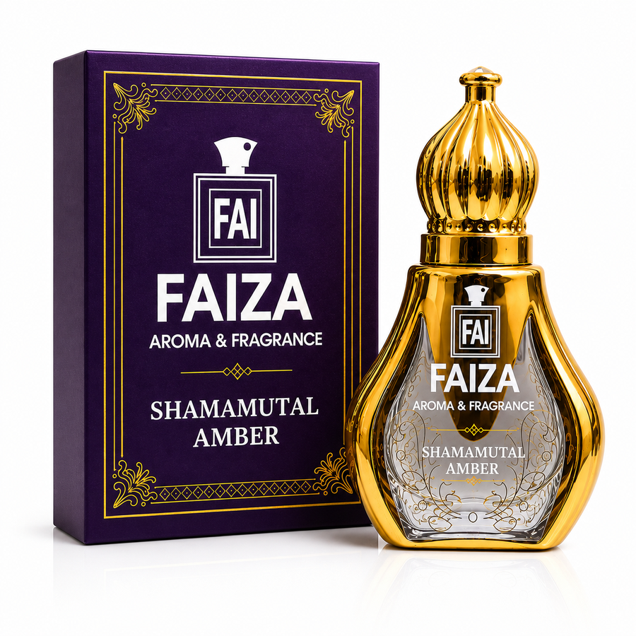 Shamamutal Amber Attar 12ML | Premium Amber Non-Alcoholic Attar