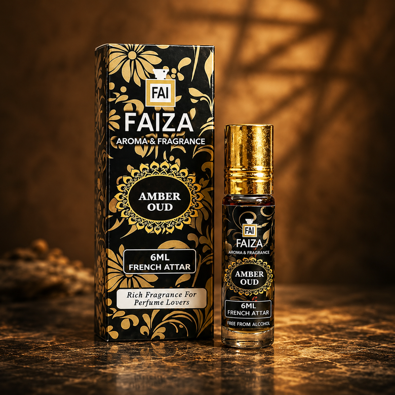 Amber Oud 6 Ml Luxury Attar Perfume For Unisex