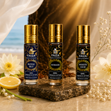 Faiza Aroma Premium Attar Collection – 3 Pcs Luxury French Attar Gift Set