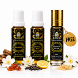 Buy 2 Get 1 Free Premium Fragrance Combo | Luxury Attar & Perfume Collection