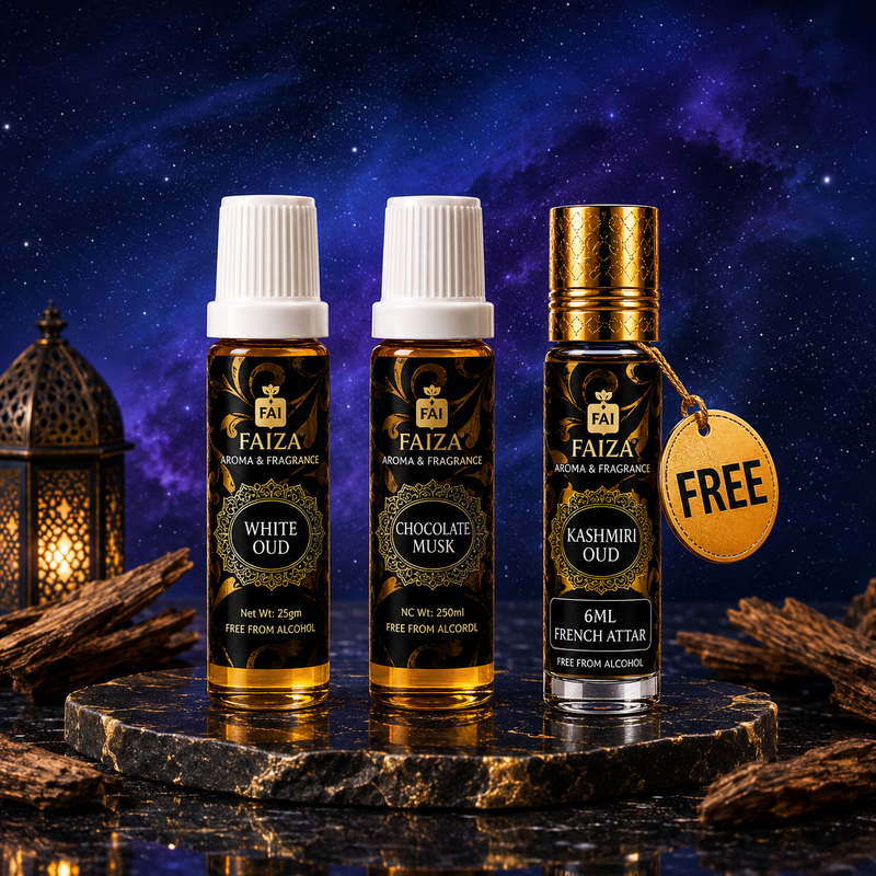 Buy 2 Get 1 Free Premium Fragrance Collection | Luxury Attar & Perfume Combo