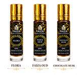 Faiza Aroma Signature Attar Collection – 3 Premium French Attars