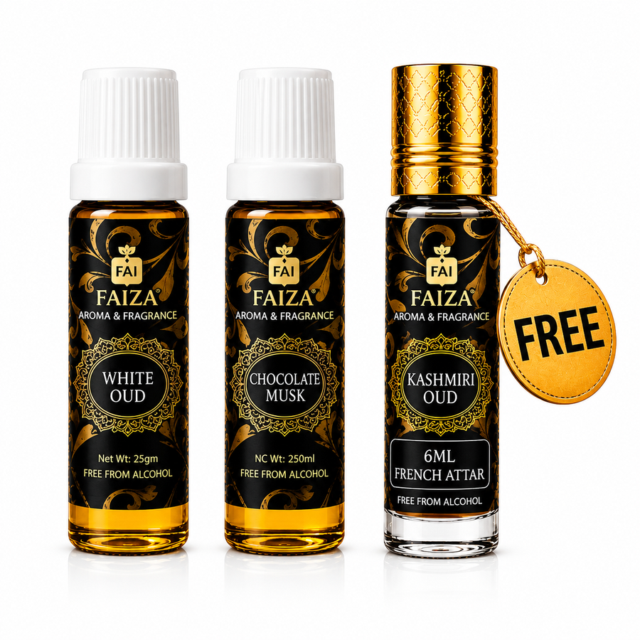 Buy 2 Get 1 Free Premium Fragrance Collection | Luxury Attar & Perfume Combo