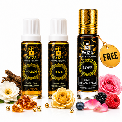 Buy 2 Get 1 Free Luxury Fragrance Combo | Premium Attar & Perfume Collection