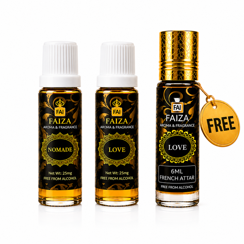 Buy 2 Get 1 Free Luxury Fragrance Combo | Premium Attar & Perfume Collection