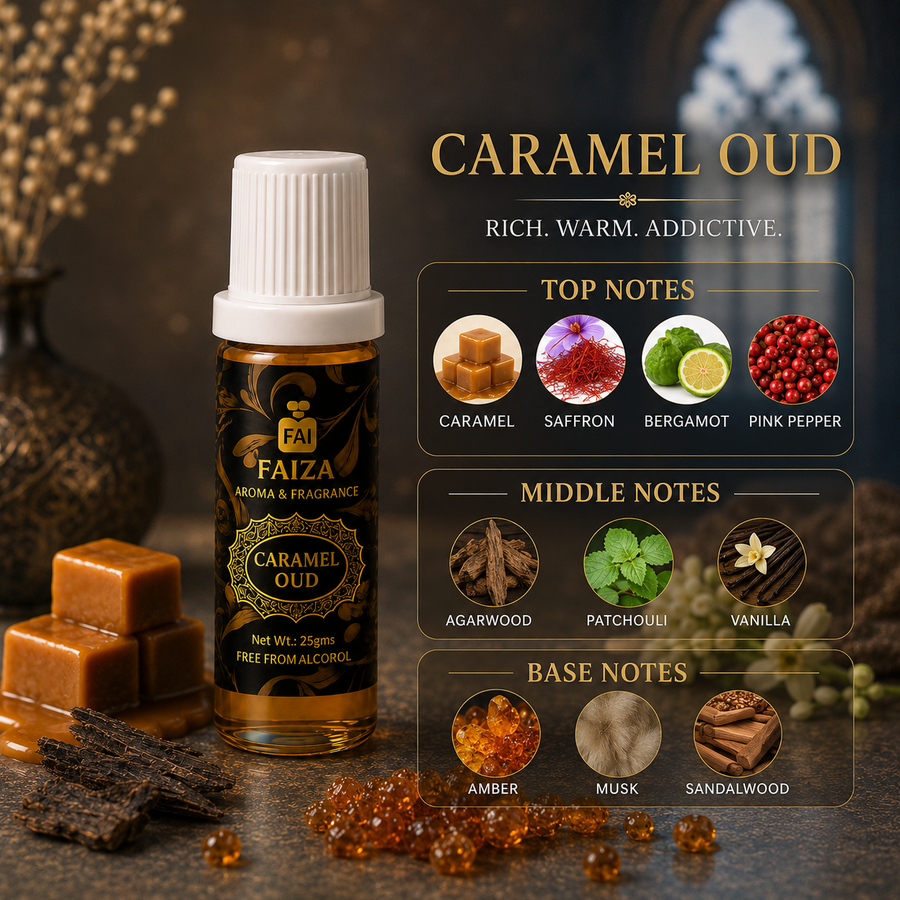 Caramel Oud 25 Ml Luxury Attar Perfume