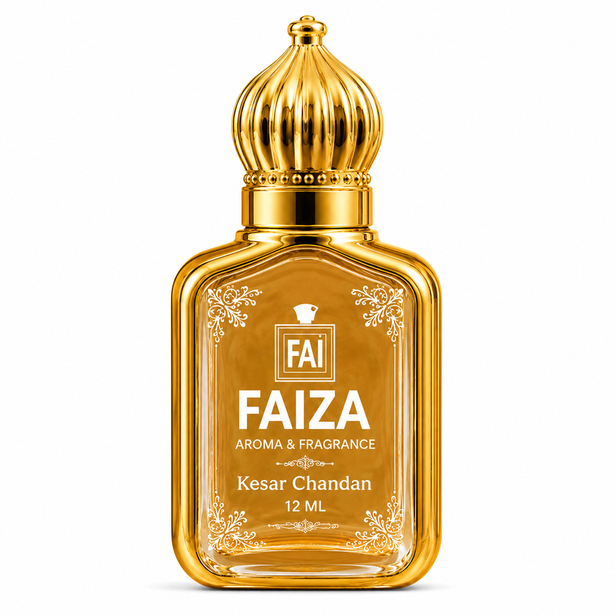Kesar Chandan Attar 12ML | Premium Non-Alcoholic Attar