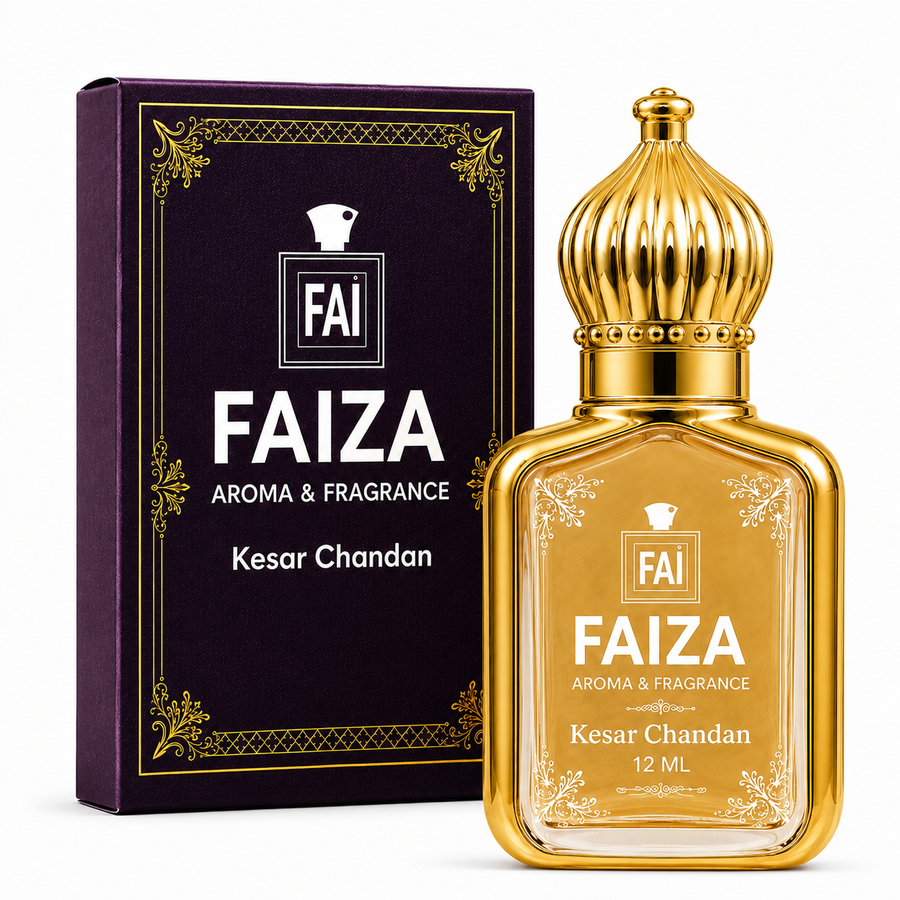 Kesar Chandan Attar 12ML | Premium Non-Alcoholic Attar