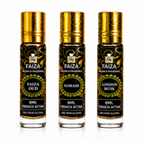 Faiza Aroma Premium Attar Collection – 3 Pcs Luxury French Attar Gift Set