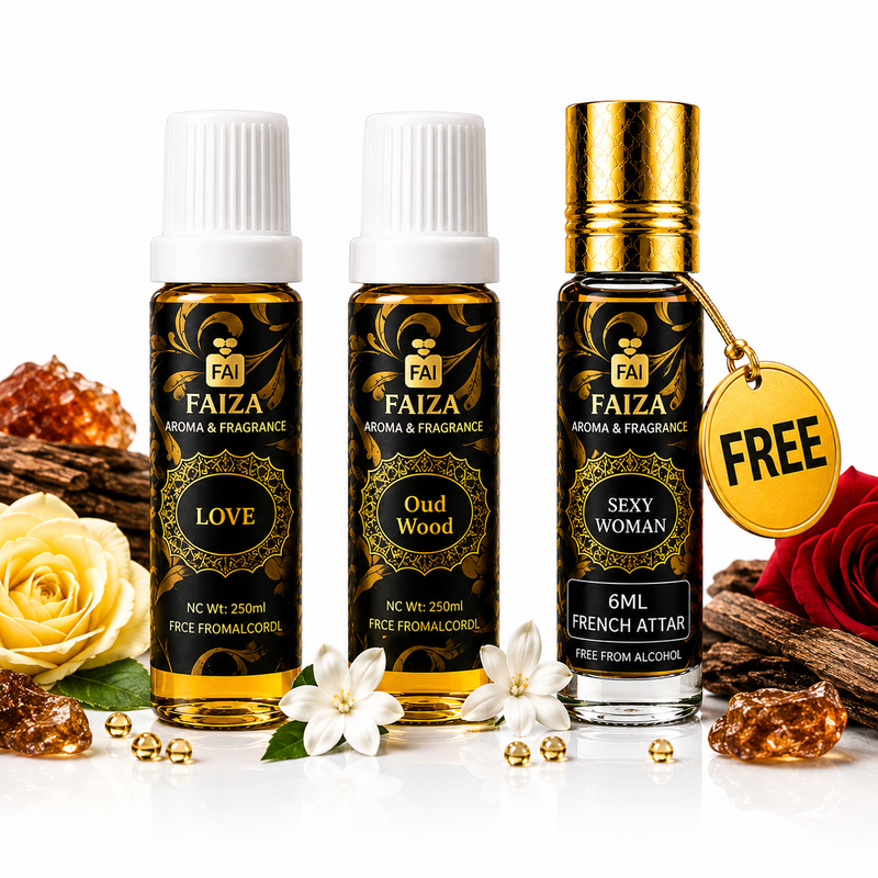 Buy 2 Get 1 Free Luxury Fragrance Combo | Premium Attar & Perfume Collection