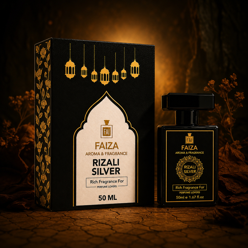 Rizali Silver 50 ML Perfume Spray For Man