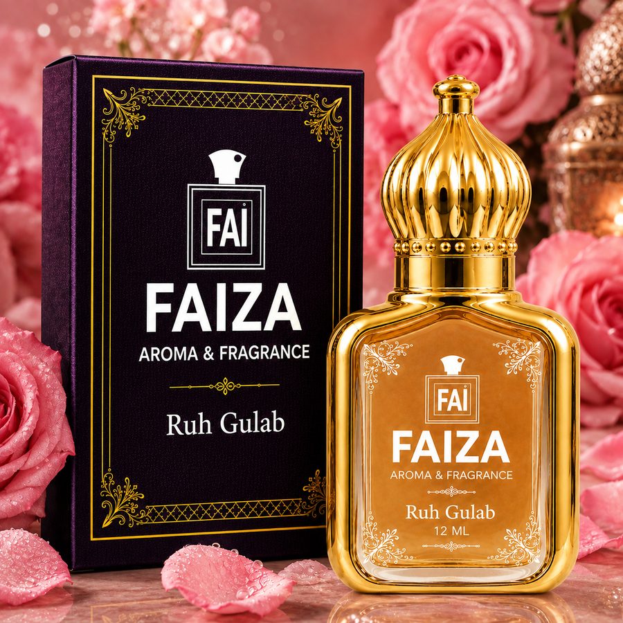 Ruh Gulab Attar 12ML | Premium Rose Non-Alcoholic Attar Perfume